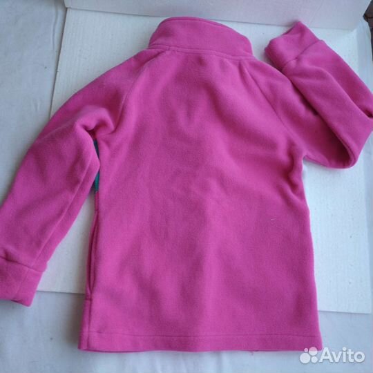 Кофта для девочки на флисе рост 110 см