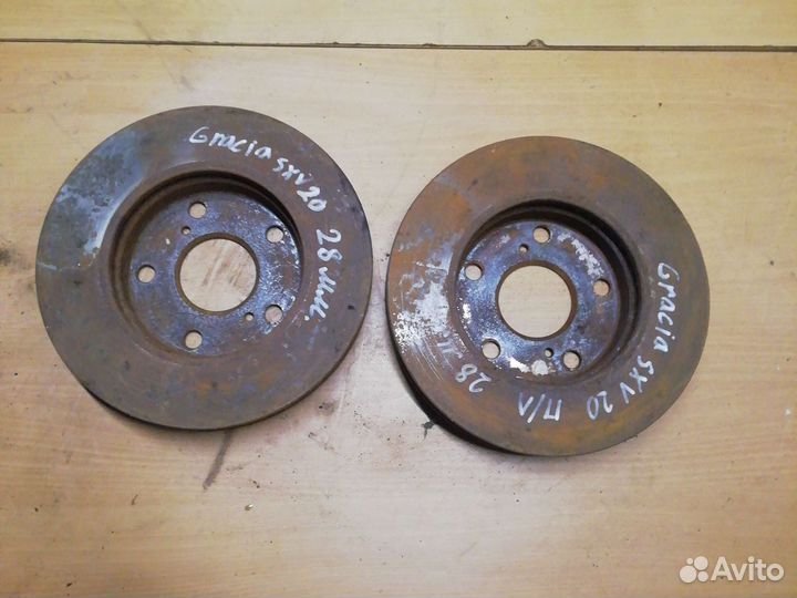 Диски тормозные передние Toyota Camry graciasxv20