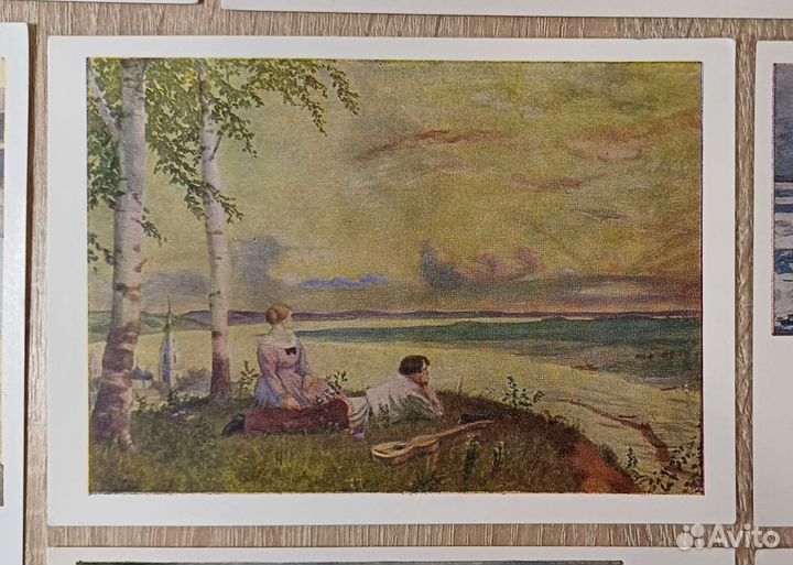 Волга, набор из 12 открыток 1964 года