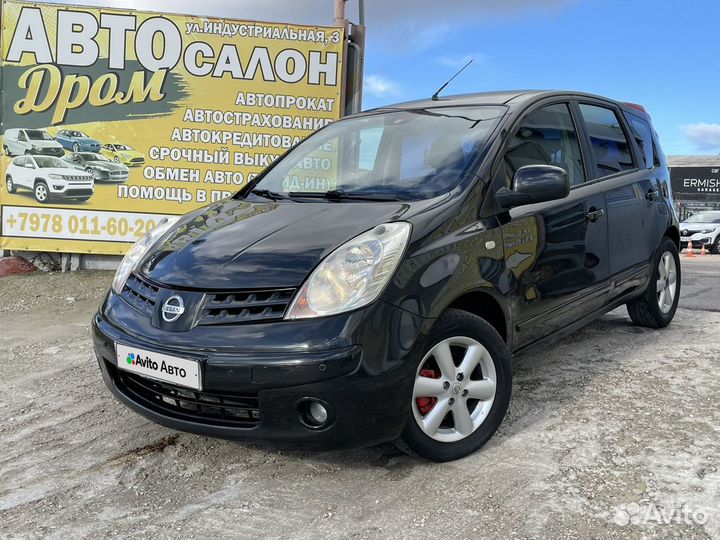 Nissan Note 1.6 AT, 2007, 172 000 км