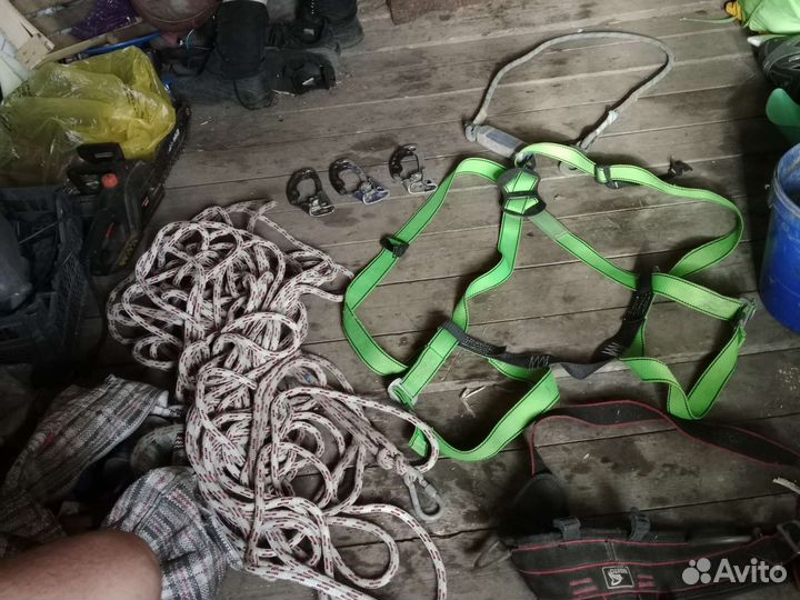 Веревка альпинистская бу