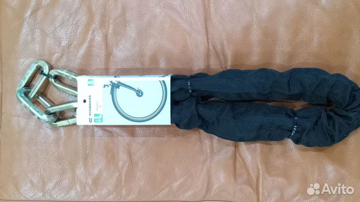 Цепь стальная велосипедная Standers, 10 мм, 100 см