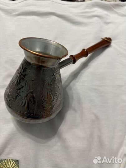 Новая медная турка, 850 мл