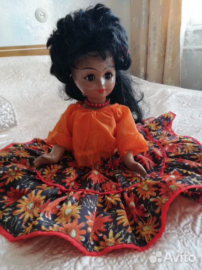 Кукла СССР цыганка