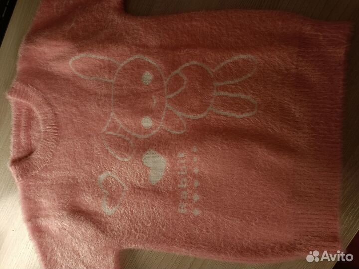 Теплая кофта для девочки