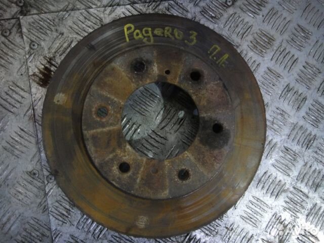 Диск тормозной Pajero (00-06) пер б\у