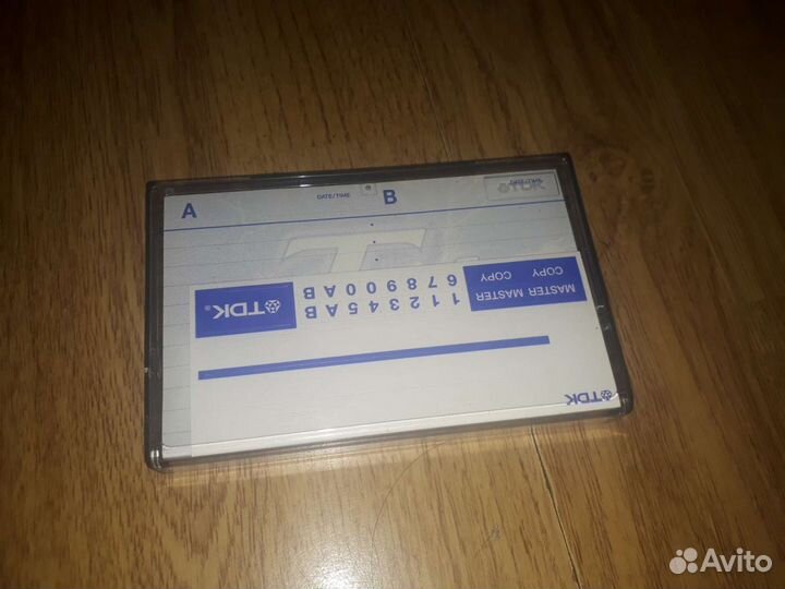 Аудиокассета tdk