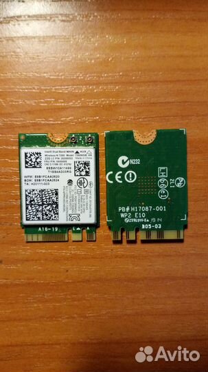 Wi-Fi адаптер Intel 7260/7265/8260NGW.AN