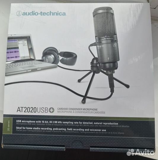 Микрофон Audio-Technica AT2020 USB+