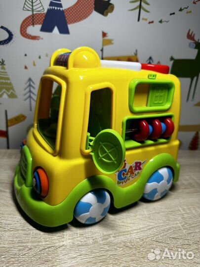 Развивающая игрушка автобус