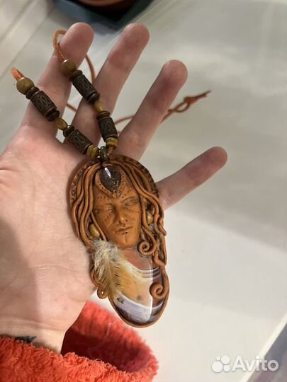 Амулет камень, глина