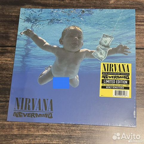 Nirvana - Nevermind LP (Limited Edition) купить в Москве с доставкой ...
