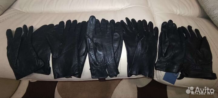 Перчатки женские кожаные 7.5