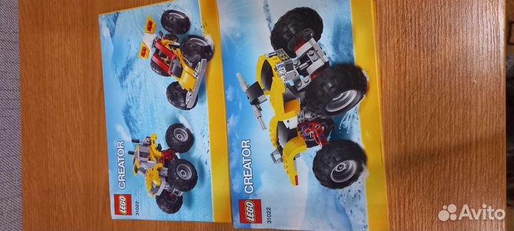 Lego creator Багги/Квадроцикл, полная комплектация