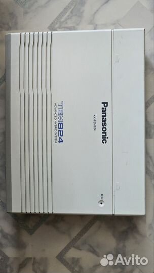 Мини атс panasonic KX TEM824RU + системный телефон