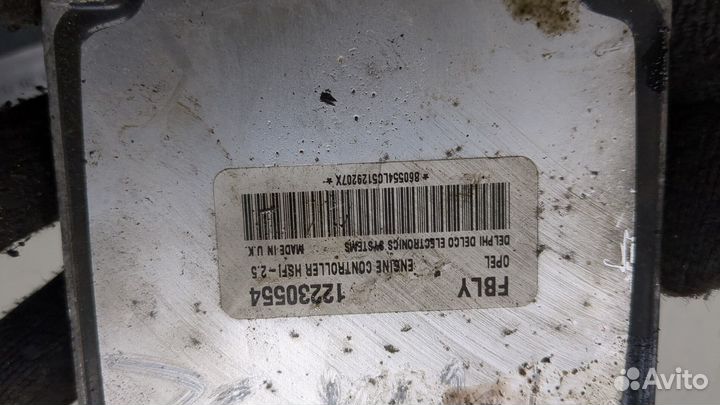 Блок управления двигателем Opel Meriva