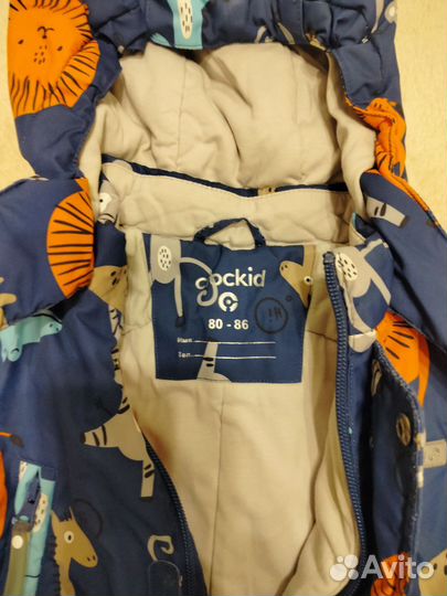 Комбинезон демисезонный 80 86 crokid