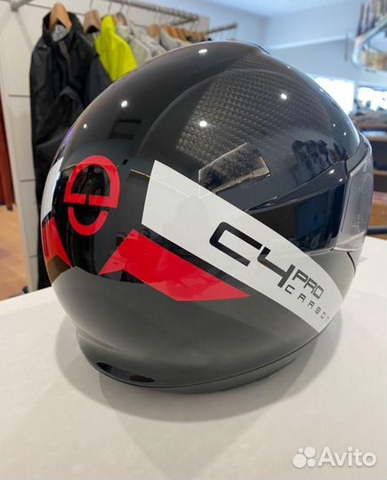 Шлем Schuberth C4 Pro Carbon, r.59 Avio Red