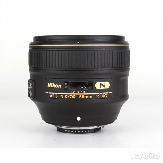 Объектив Nikon 58mm f/1.4G AF-S
