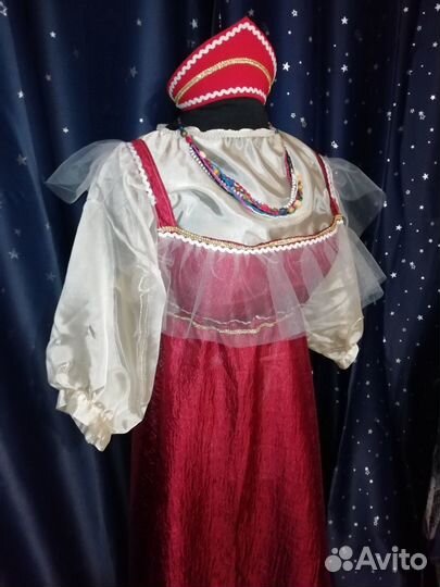 Русский народный костюм (продажа) р 56-60