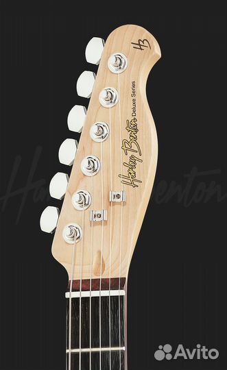 Электрогитара Harley Benton TE-90QM + Комплект