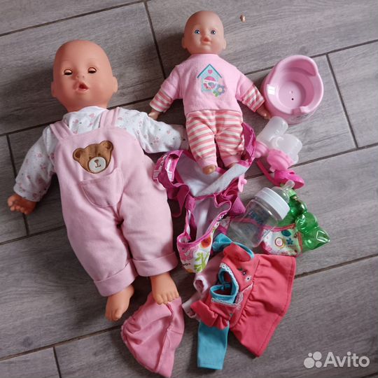 Набор для лепки play doh и мягкие игрушки