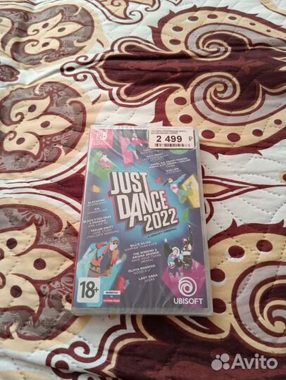 Just dance 2022 Nintendo switch новый
