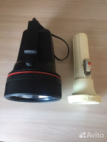 Фонарик на батарейках новый