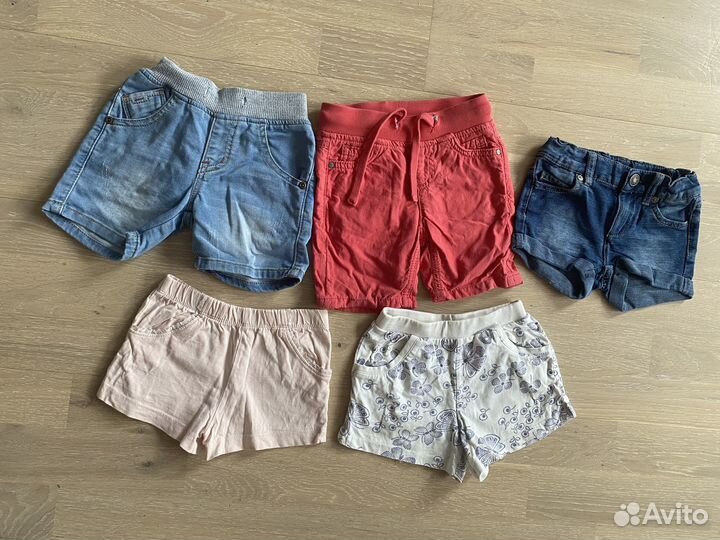 Шорты на девочку 80