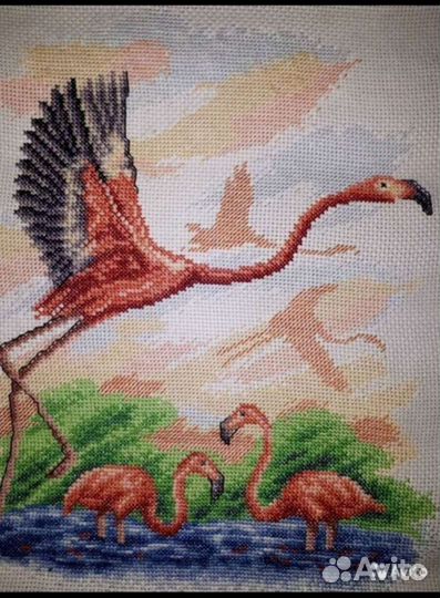 Вышивка крестом, картина, ручная работа, подарок