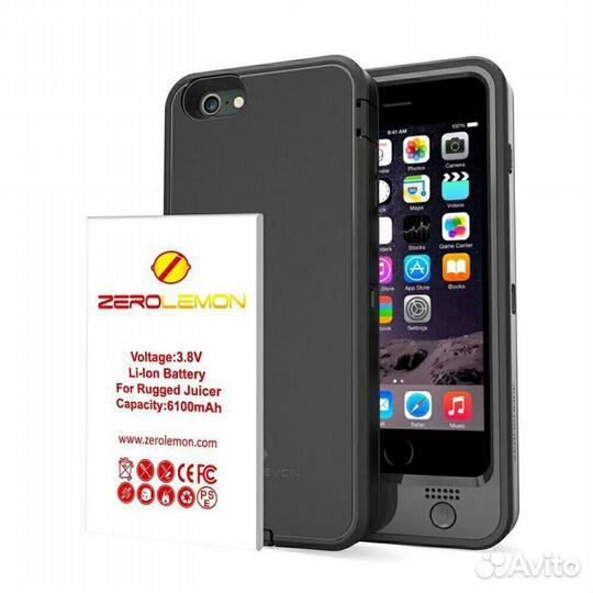Zerolemon iPhone 6+/6S+ защитный чехол 6100 MAH