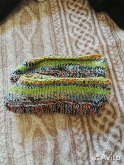 Тапочки вязанные симпатичные на девочку