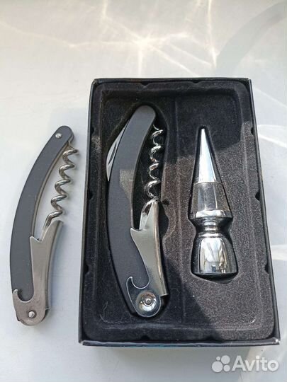 Штопор. Набор два штопора и пробка