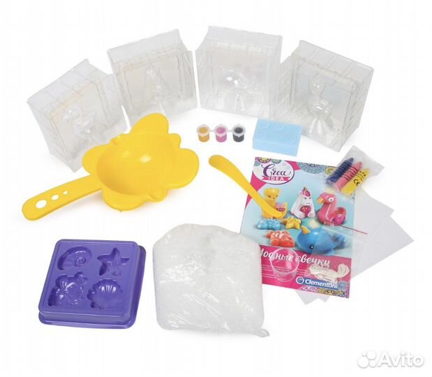 Набор для творчества - свечи Clementoni