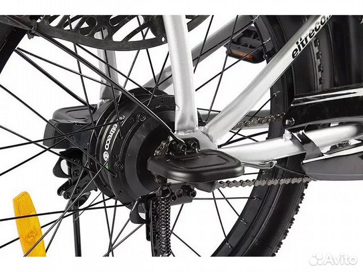 Велогибрид Электровелосипед green city e-alfa Fat