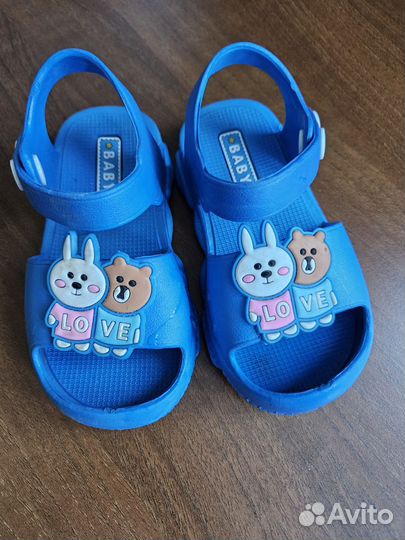 Резиновые тапочки 22 для бассейна / пляжа