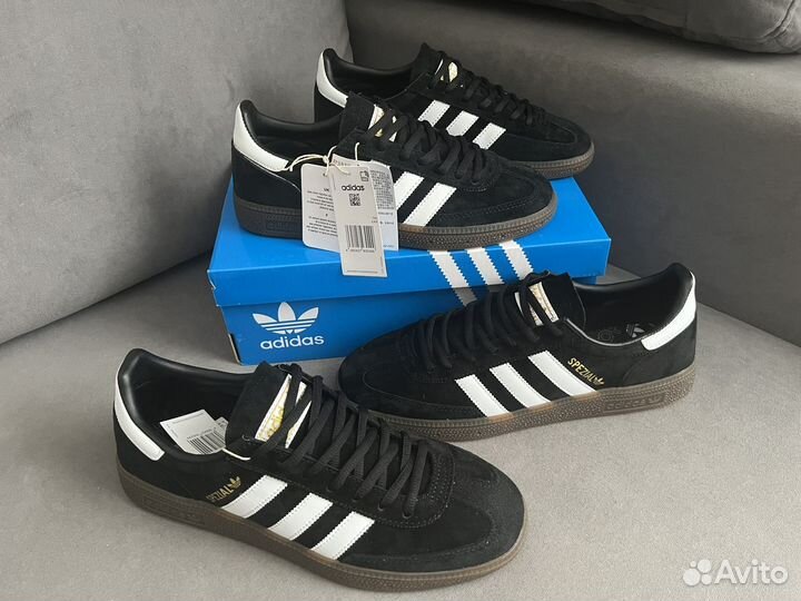 Кроссовки adidas handball spezial black