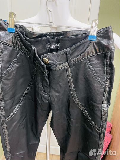 Штаны женские черные Dolce & Gabbana 42-44