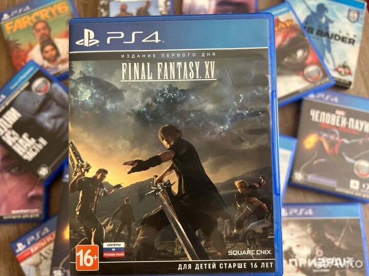 Диск PS4 Final Fantasy 15 XV