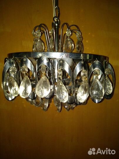 Люстра из богемского стекла