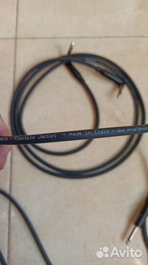 Кабель гитарный