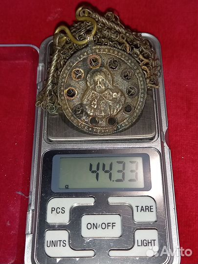 Старообрядческая ладанка с цепью гайтан 1