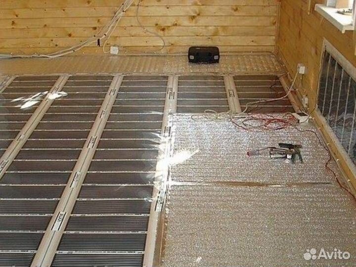 Теплый пол на огороде И даче комплект rexva 200