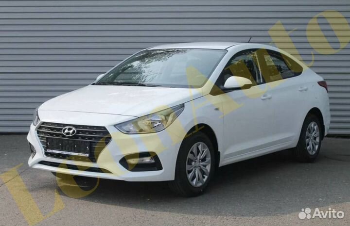 Капот на Hyundai Solaris 2 2017-2023 Белый