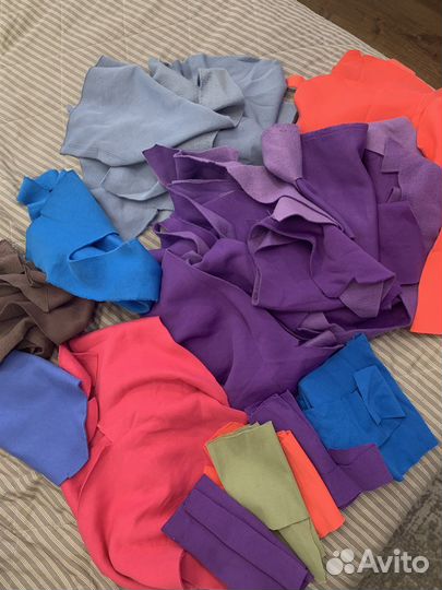 Пакет с обрезками футер 3х нитка начес и кашкорсе