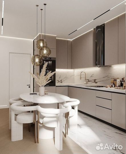 Современный кухонный гарнитур