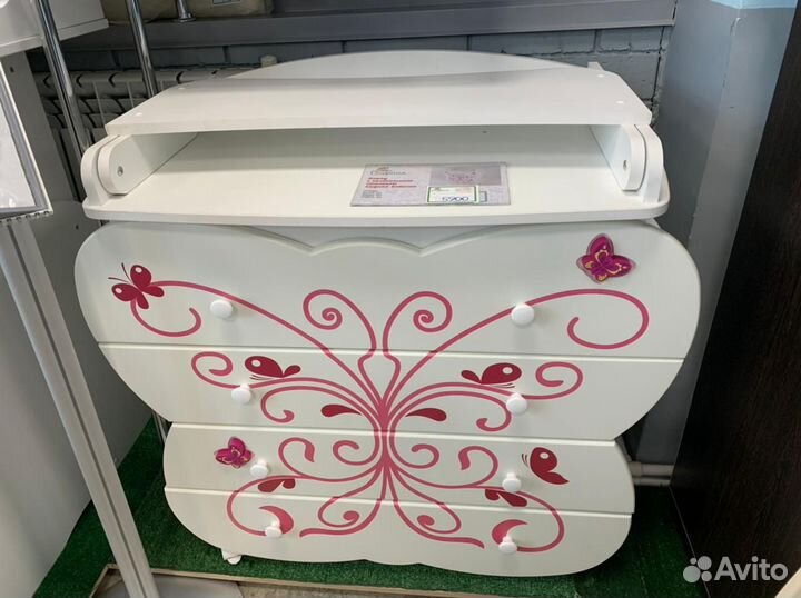 Комод с пеленальным столиком 