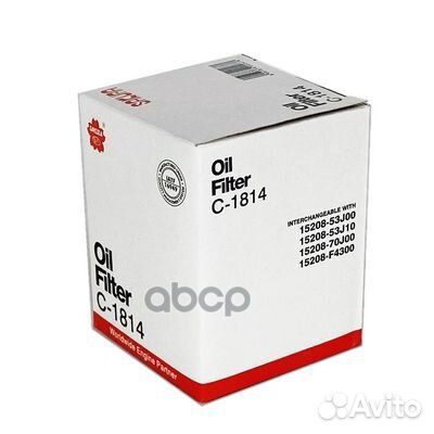 Фильтр масляный Toyota Avensis (T220, T250, T270)