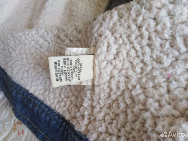 Джинсовая мягкая куртка Ruff Hewn