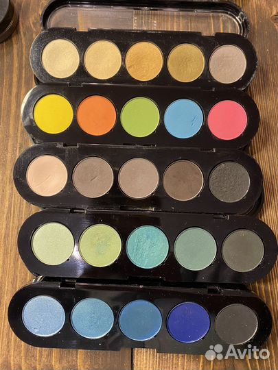 Палитра теней make up atelier